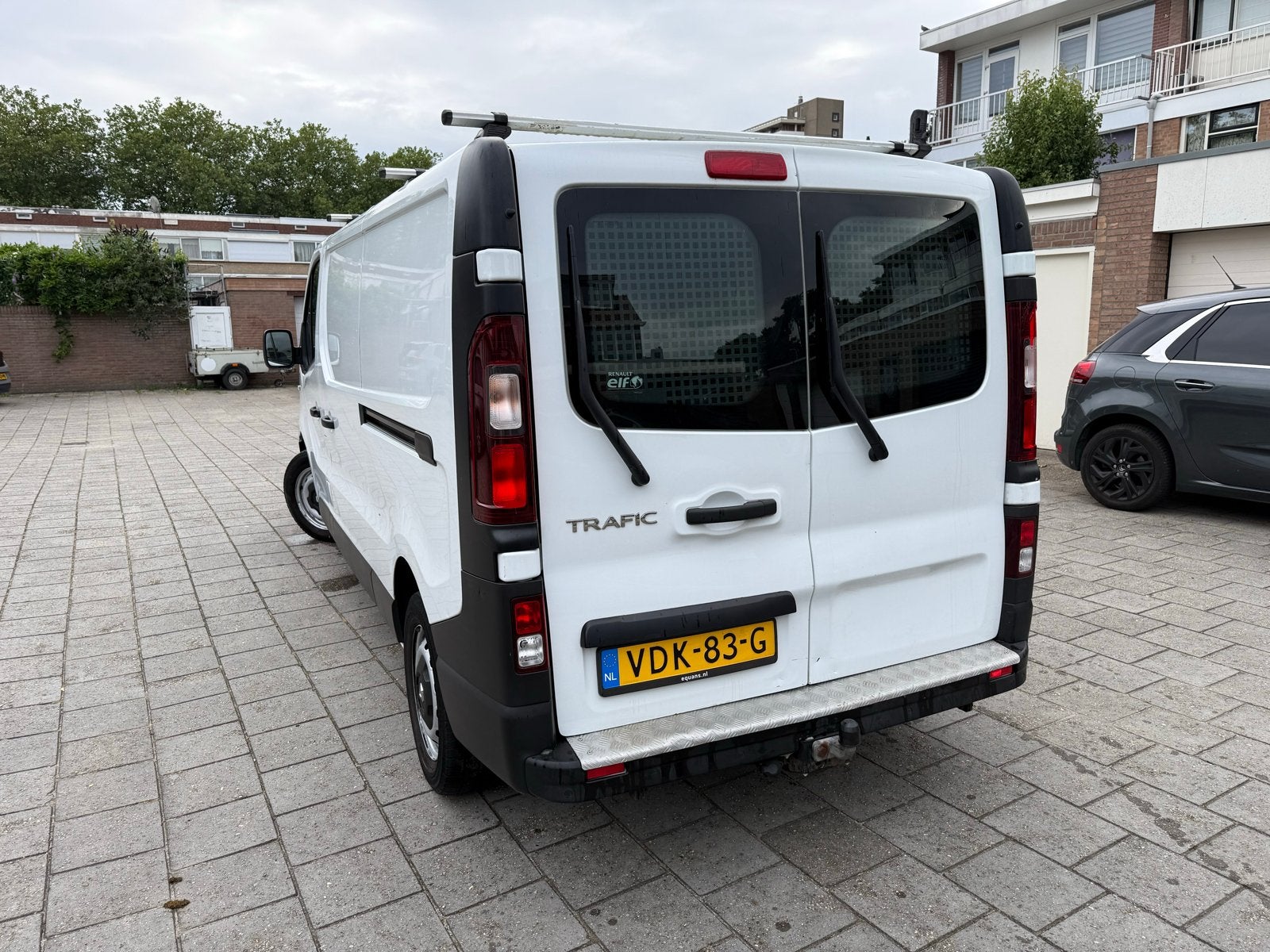 Renault Trafic 2.0 L2H1dCi/2xschuifdeur!T29|LED|NAVI|AIRCO, Auto's, Bestelauto's, Stof, 4 cilinders, Renault, Wit