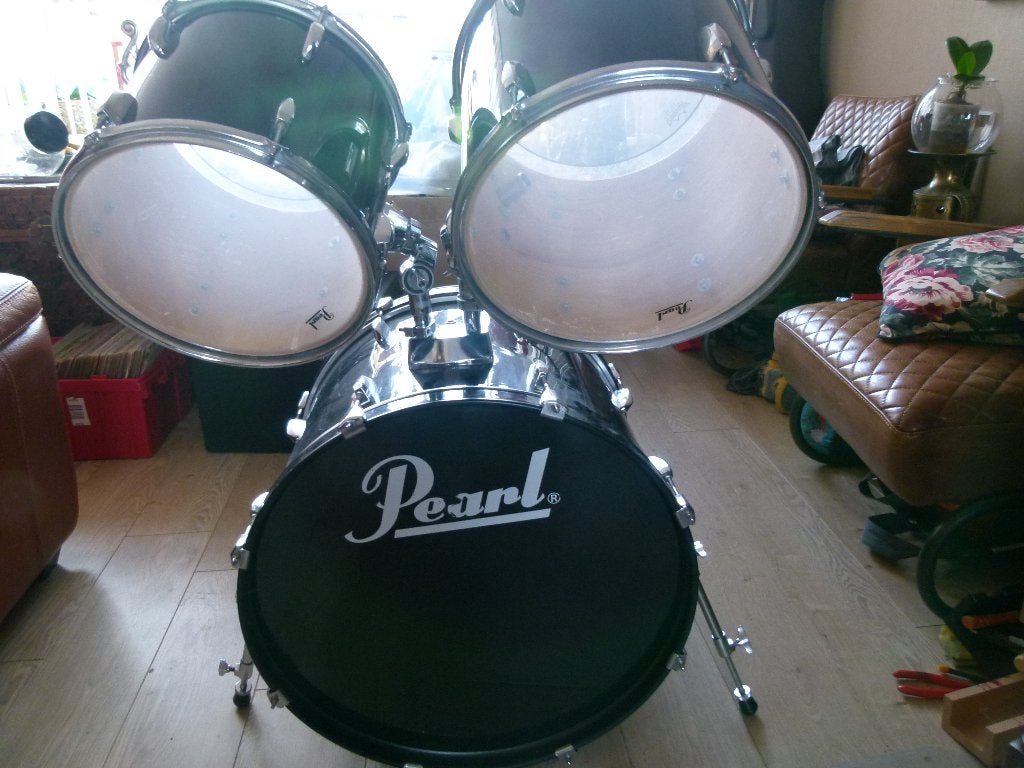 Semi professionele drumstel PEARL, Muziek en Instrumenten, Ophalen of Verzenden, Zo goed als nieuw, Pearl