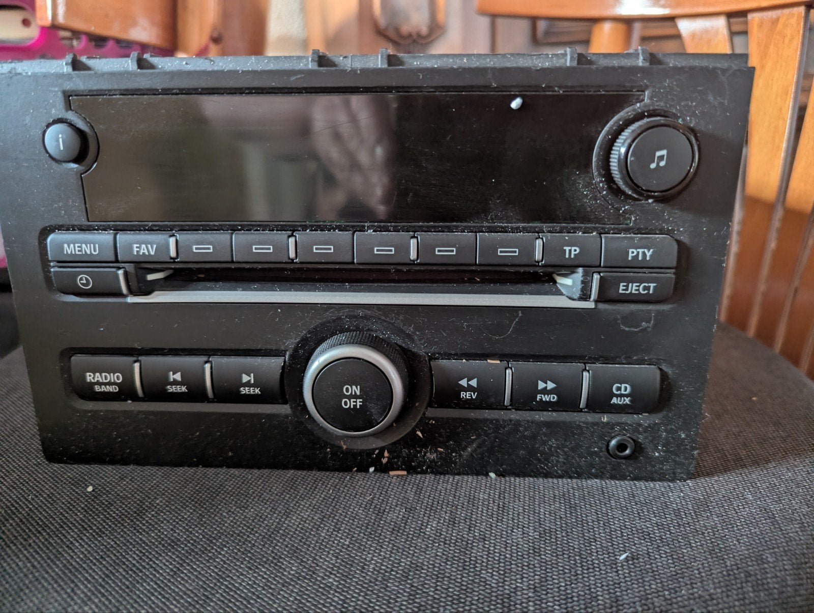 Saab 9-3 Radio CD-speler (Onderdeelnummer 12779269), Auto diversen, Autoradio's, Ophalen