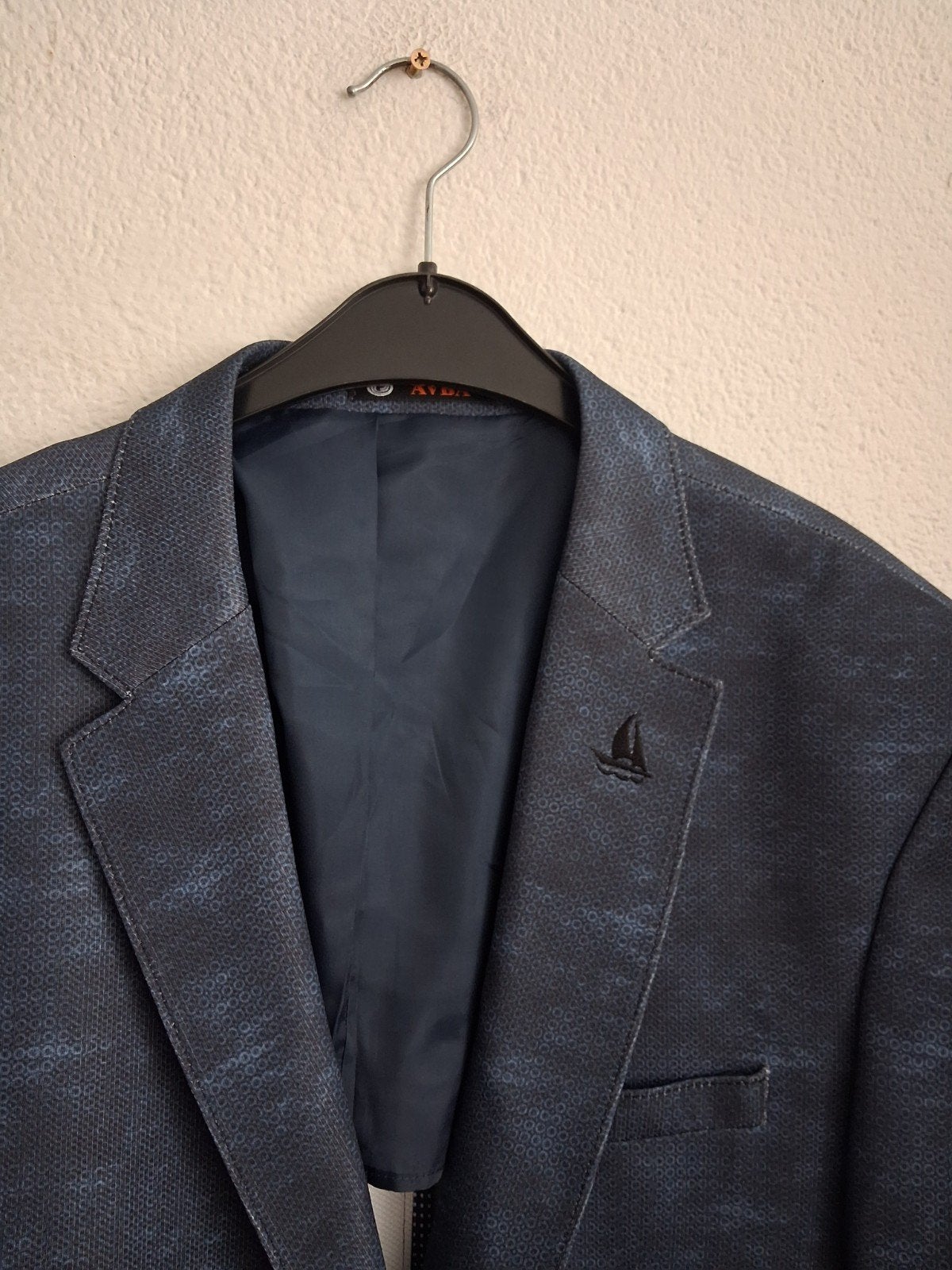 Stijlvol AVBA Heren Colbert - Maat L, Maat 52/54 (L), Blauw, AVBA, Ophalen of Verzenden