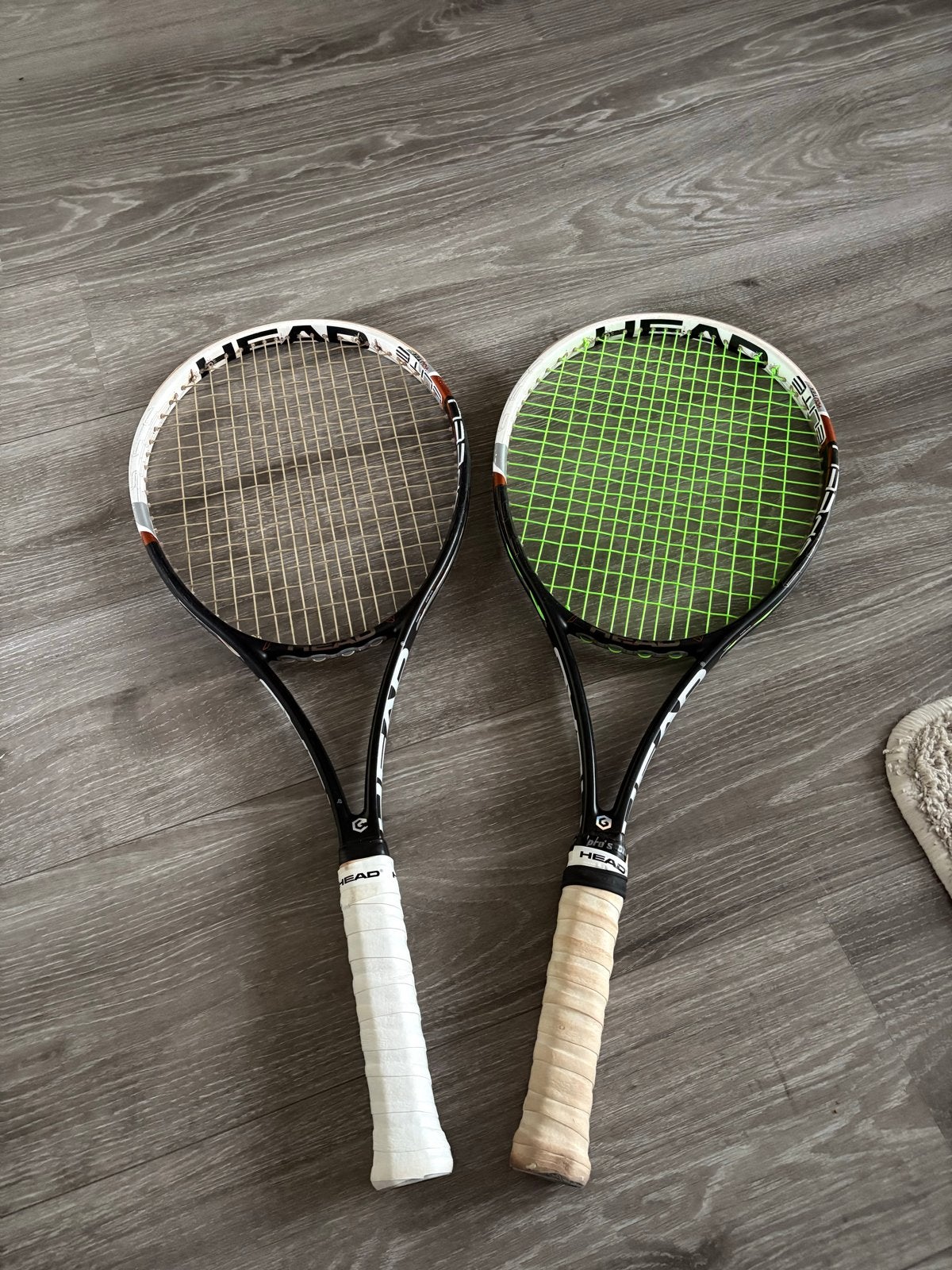 Head tennisrackets - 2 stuks, L2, Gebruikt, Ophalen of Verzenden, Head