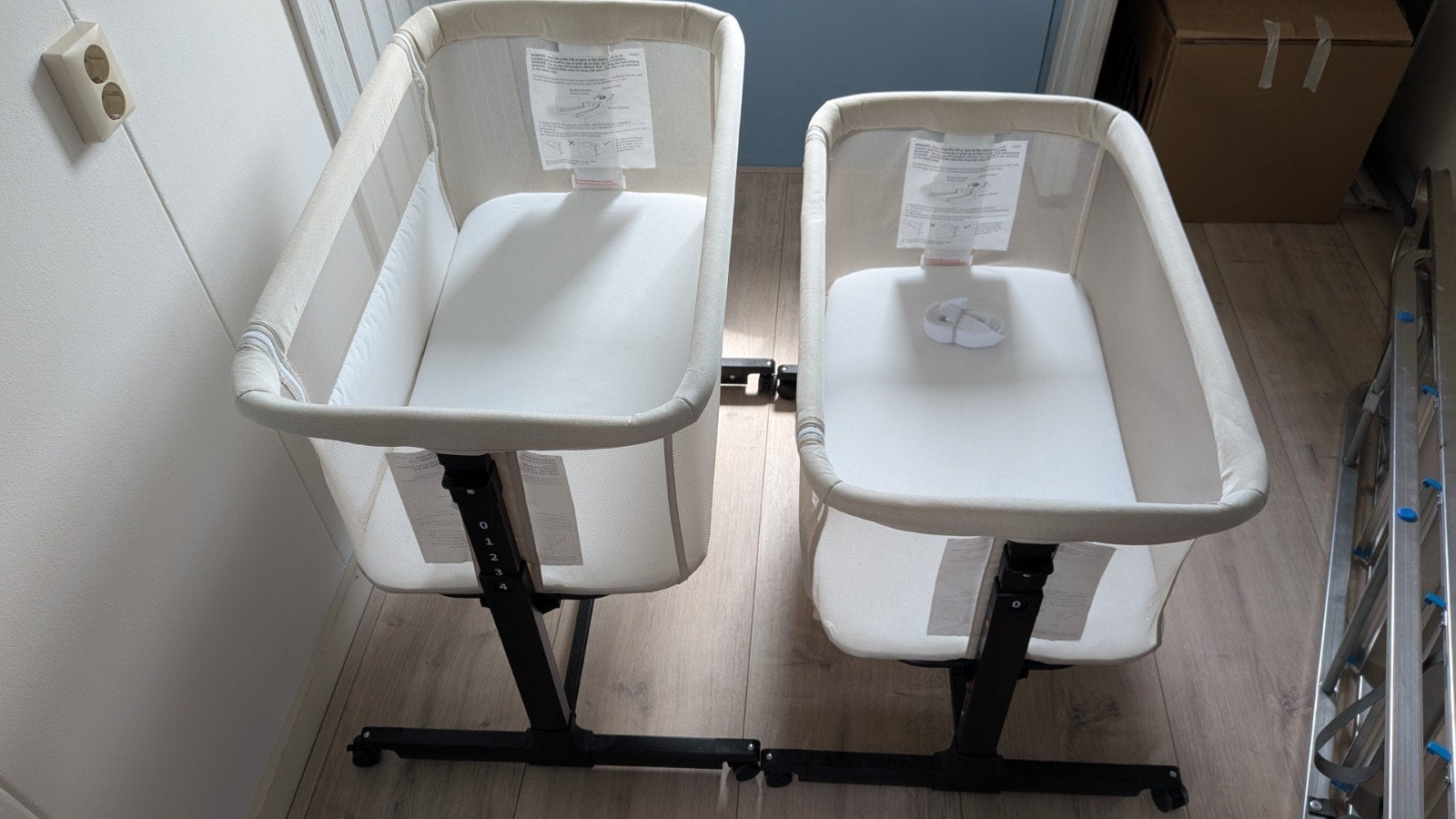 Cosleeper 2x incl hoeslakens, Kinderen en Baby's, Babywiegjes en Ledikanten, Ophalen, Zo goed als nieuw, Overige typen