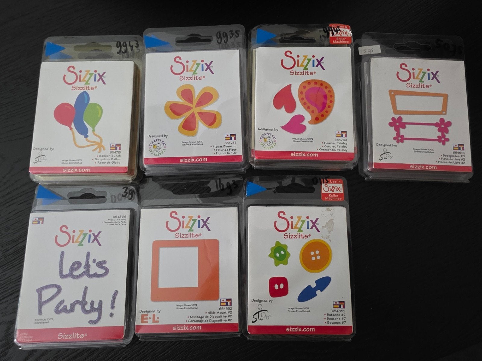 Sizzix Sizzlits Stansmallen - Nieuw in verpakking, Hobby en Vrije tijd, Gereedschap of Toebehoren, Nieuw, Geschikt voor karton
