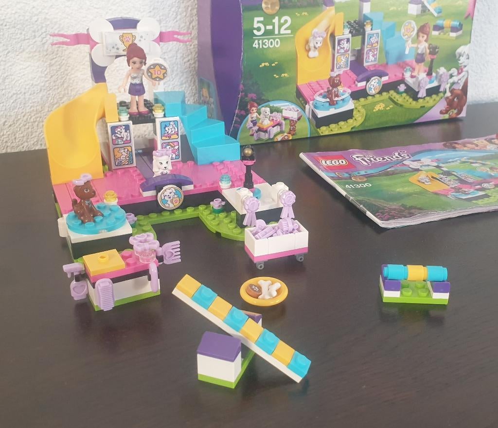 Lego friends puppy kampioenschap - 41300 compleet met doos, Compleet, Lego, Friends, Ophalen of Verzenden