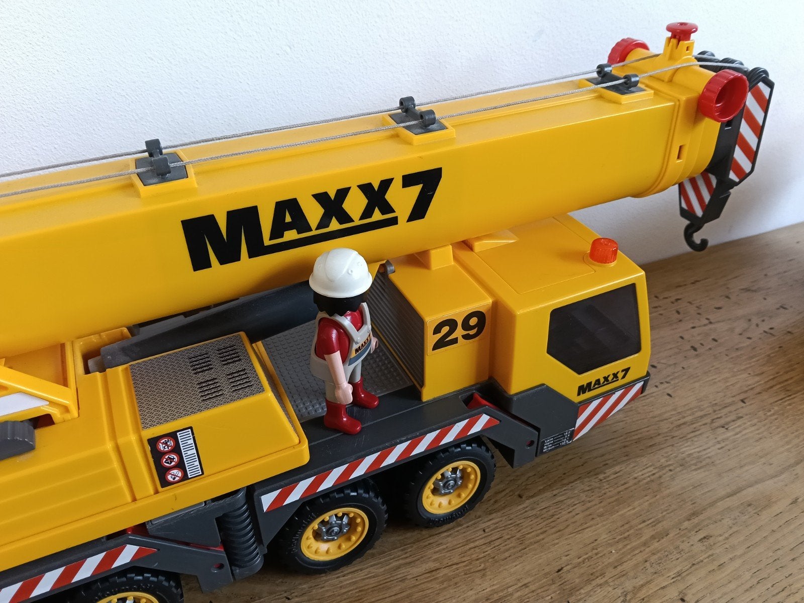 Foto 10 van Grote Playmobil Maxx7 Bouwplaats Set met Voertuigen