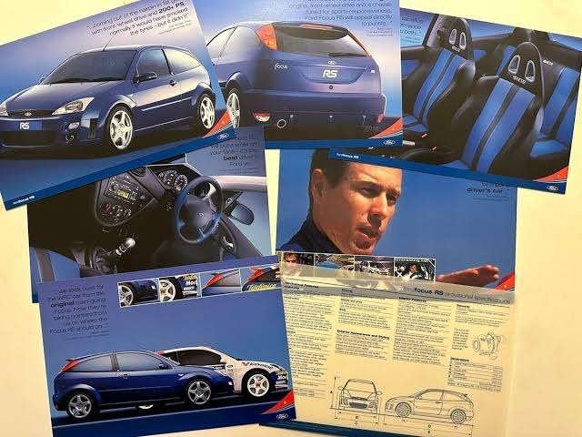 Gezocht Ford Focus RS Mk1 folder/documentatie, Boeken, Verzenden, Gelezen, Ford