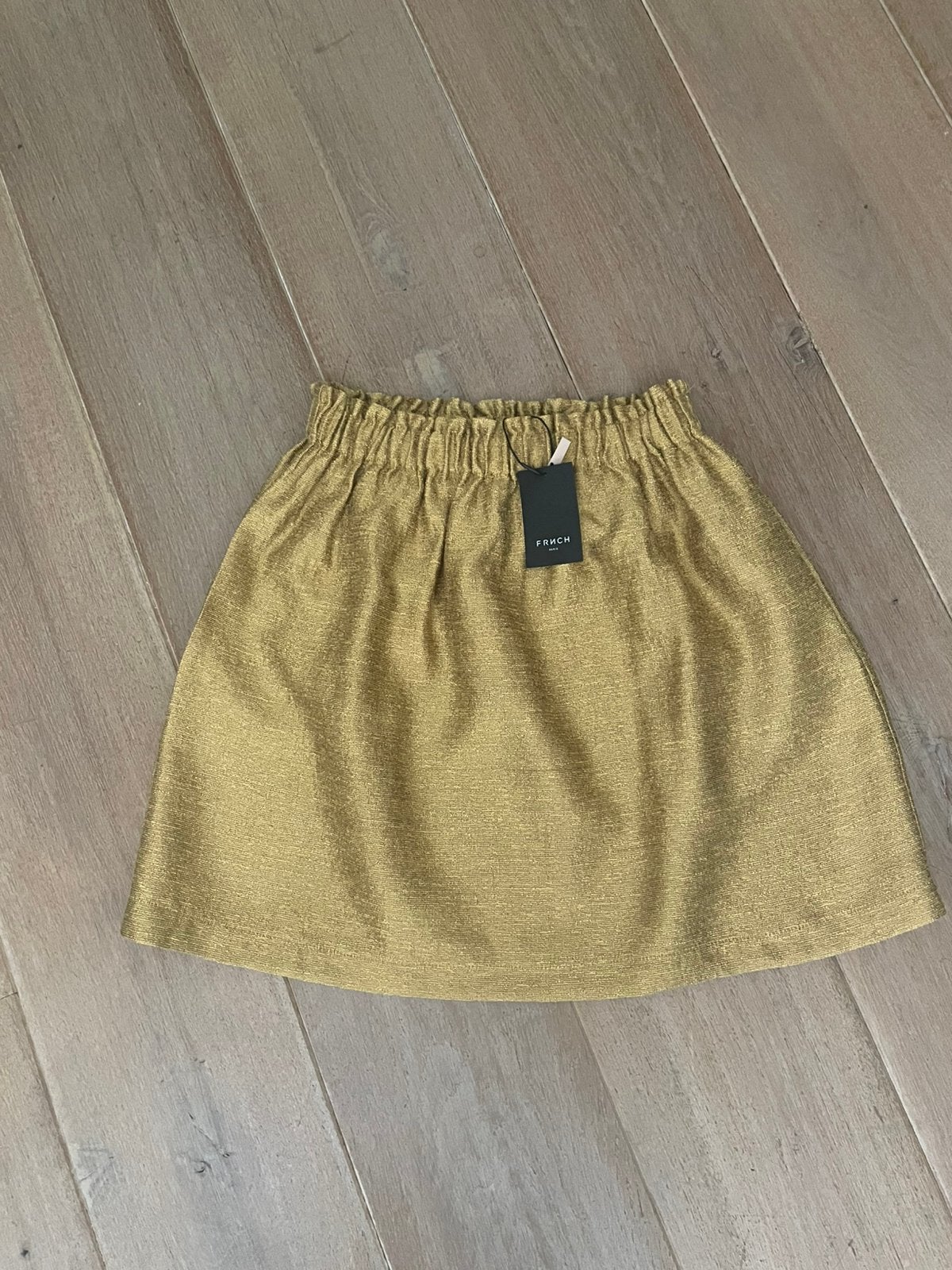 Goud - oker Ballon Rokje M frnch met zakken 85% viscose, Kleding | Dames, Maat 38/40 (M), Nieuw, Ophalen of Verzenden, Boven de knie