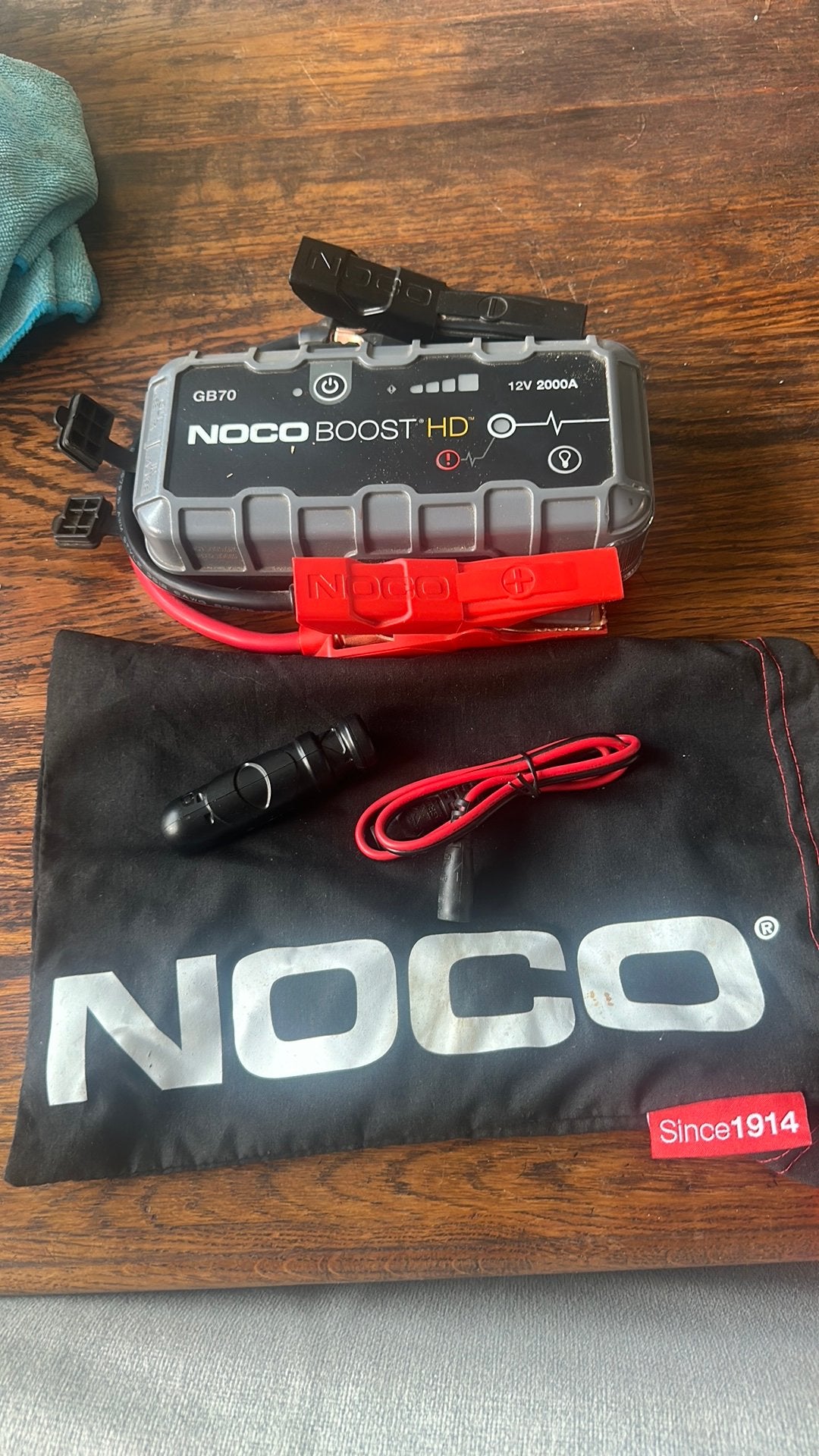 Noco GB70 booster, Ophalen of Verzenden, Zo goed als nieuw