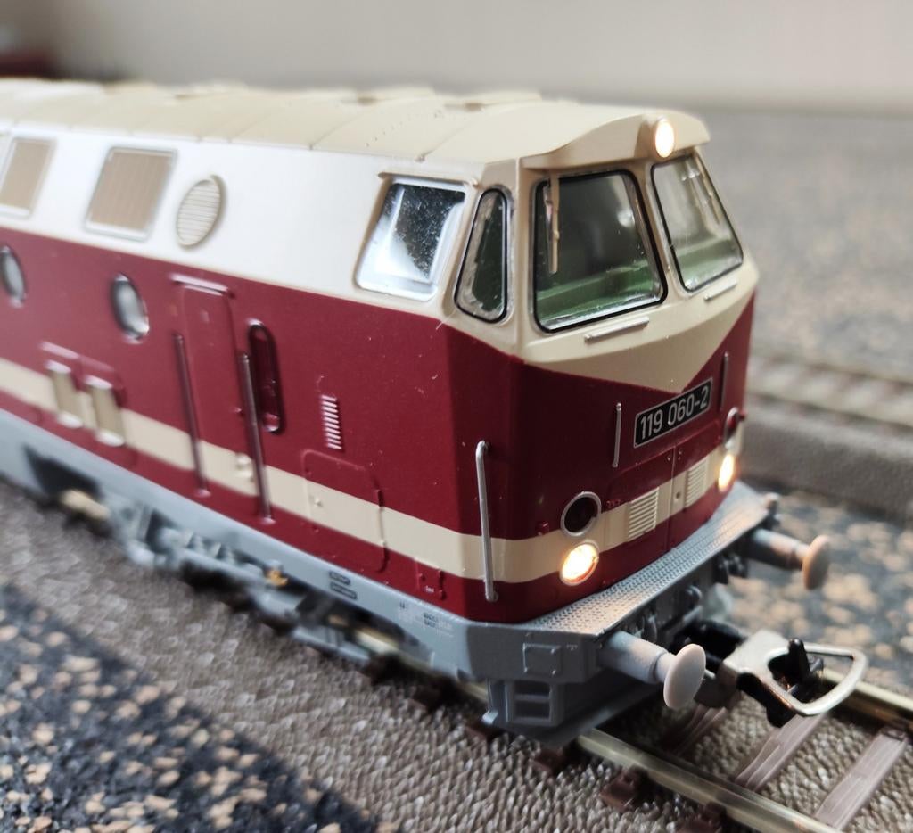 Piko BR119, Hobby en Vrije tijd, Modeltreinen | H0, Zo goed als nieuw, Analoog, Gelijkstroom, Locomotief