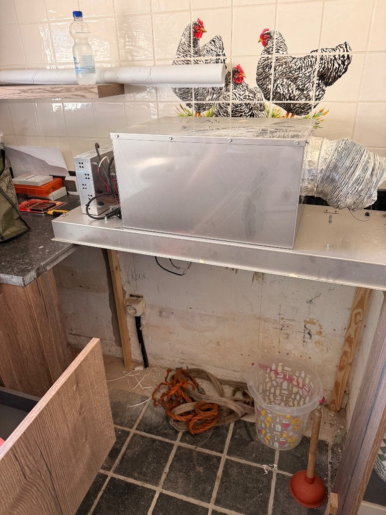 Afzuigkap keuken, Ophalen, Overige typen, Zo goed als nieuw, Inbouw