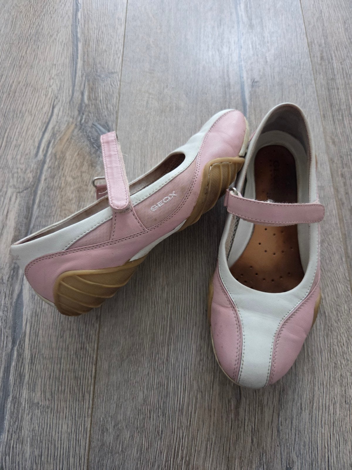 Geox Ballerina's Roze/Wit Maat 38, Kleding | Dames, Schoenen, Geox, Roze, Gedragen, Ballerina's