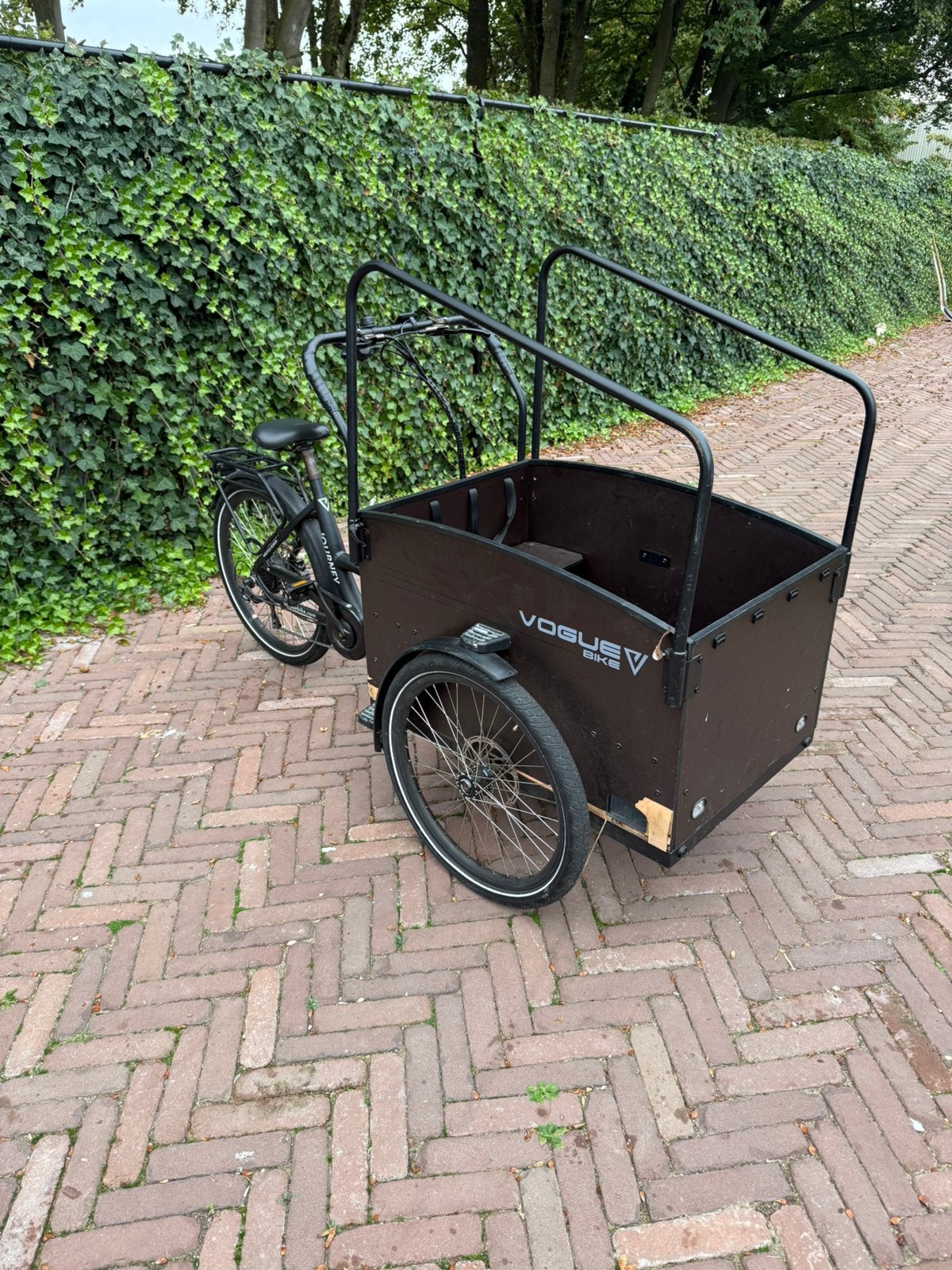 Vogue yourney  bakfiets, Ophalen, Gebruikt, 1 kind