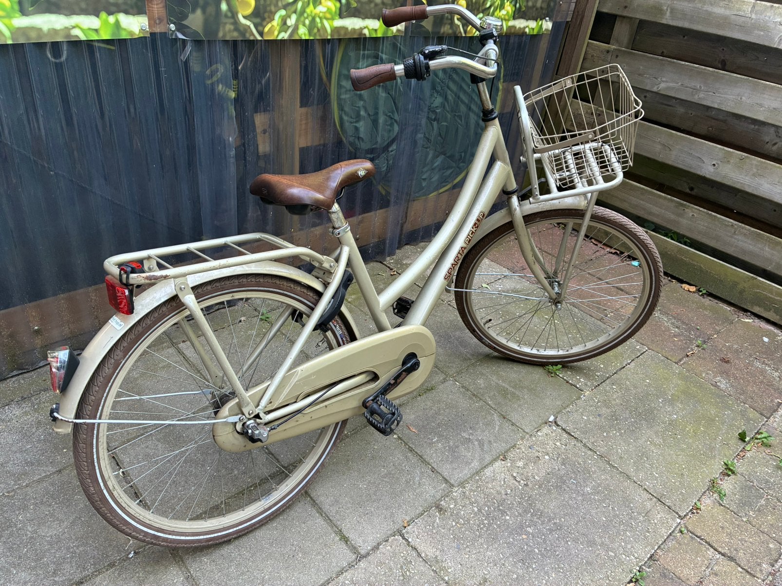 Meisjes fiets, Fietsen en Brommers, Fietsen | Meisjes, Ophalen, Gebruikt, Terugtraprem, 24 inch