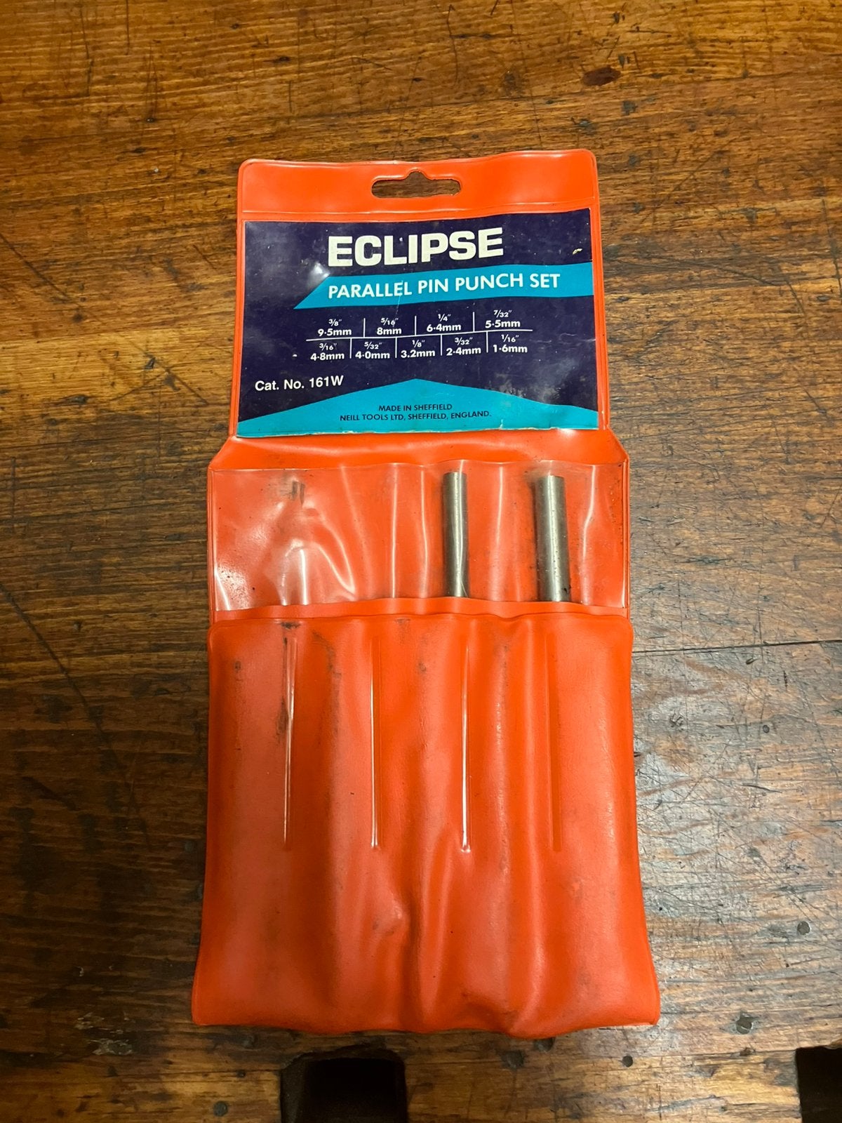 Moore&Wright set lange punches+Eclipse set parallel punches, Ophalen of Verzenden, Zo goed als nieuw