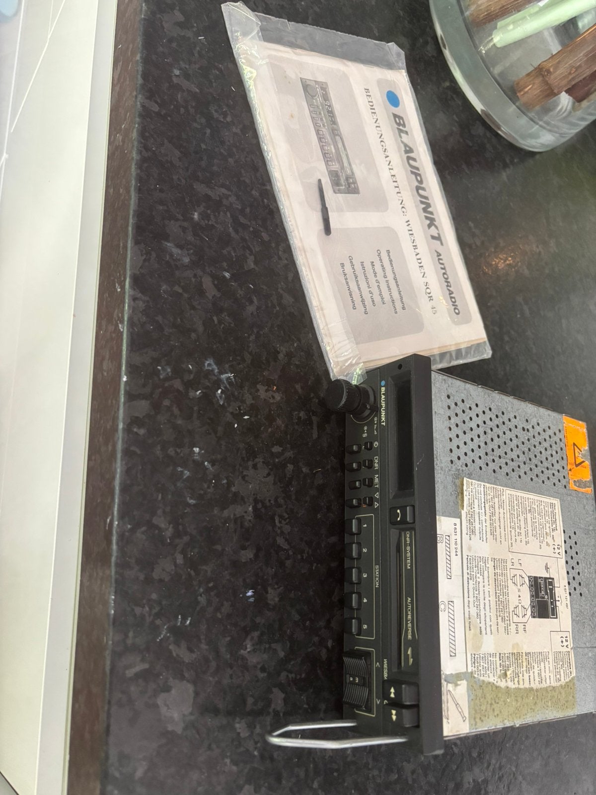 Blaupunkt Wiesbaden sqr 45 oldtimer autoradio 1985/1986, Ophalen of Verzenden, Zo goed als nieuw