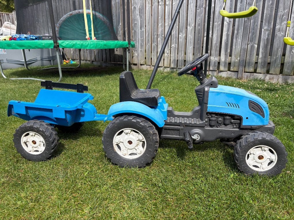 Tractor met aanhanger, Ophalen, Gebruikt, Trapvoertuig