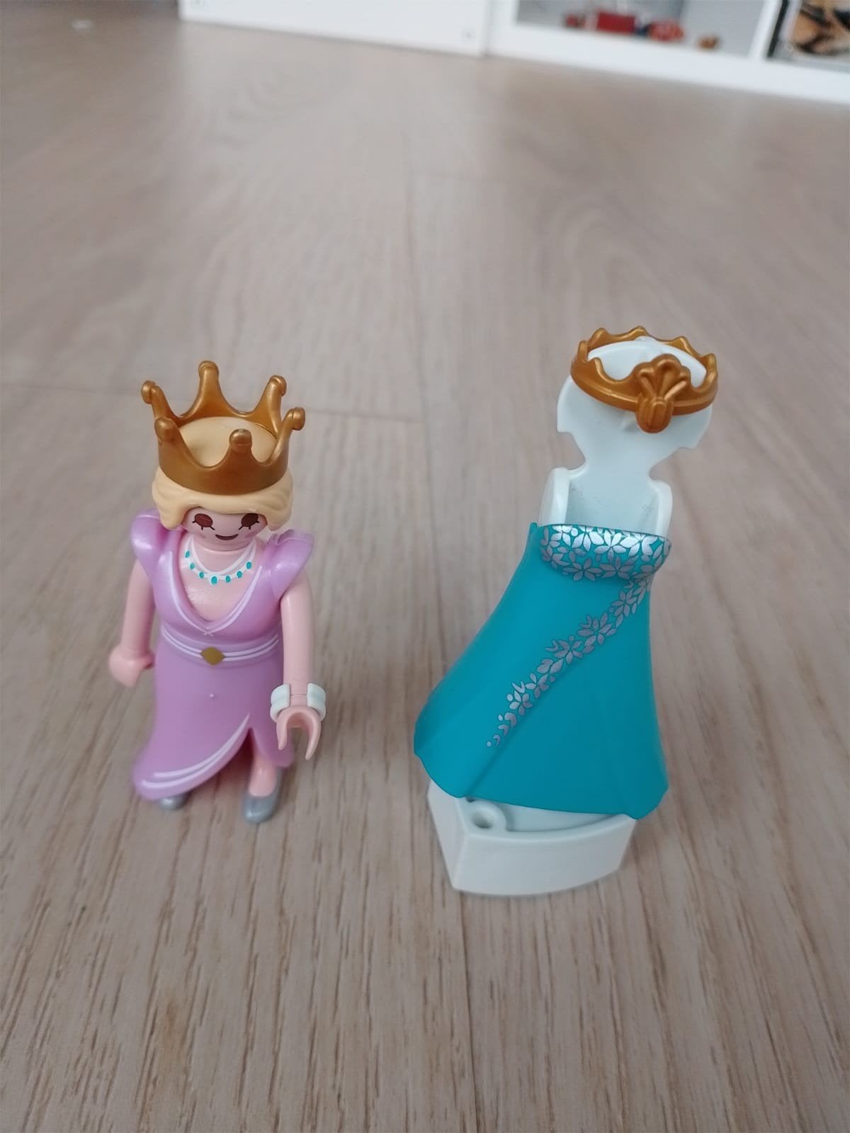 3 Playmobil Figuren: Prinsessen, Fee en Piraat met Schatkist, Ophalen of Verzenden, Zo goed als nieuw
