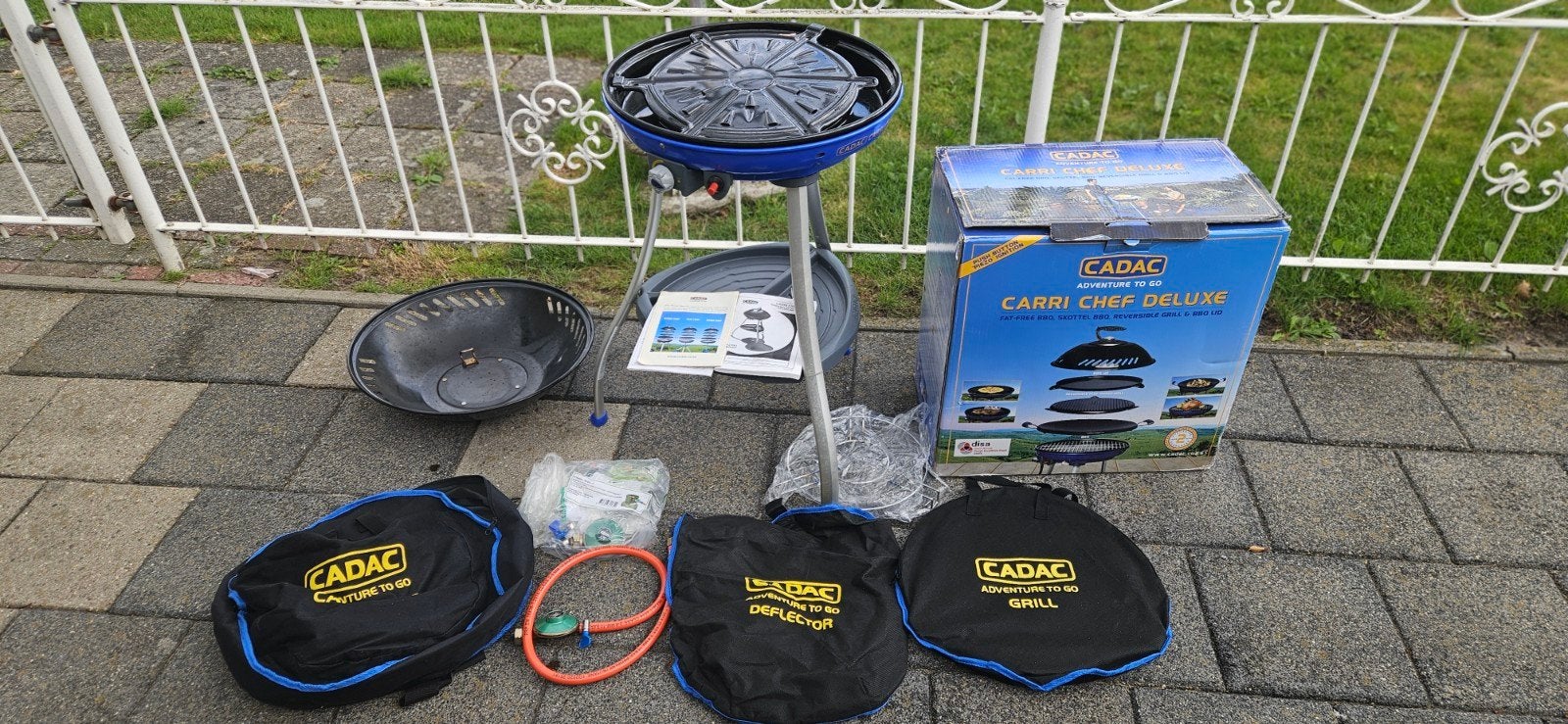 Cadac Carri Chef Deluxe BBQ, Ophalen of Verzenden, Zo goed als nieuw