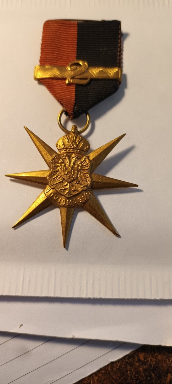 NIJMEGEN vierdaagsche Ster Medaille met Kroon en Lint, Postzegels en Munten, Penningen en Medailles, Ophalen of Verzenden, Overige materialen
