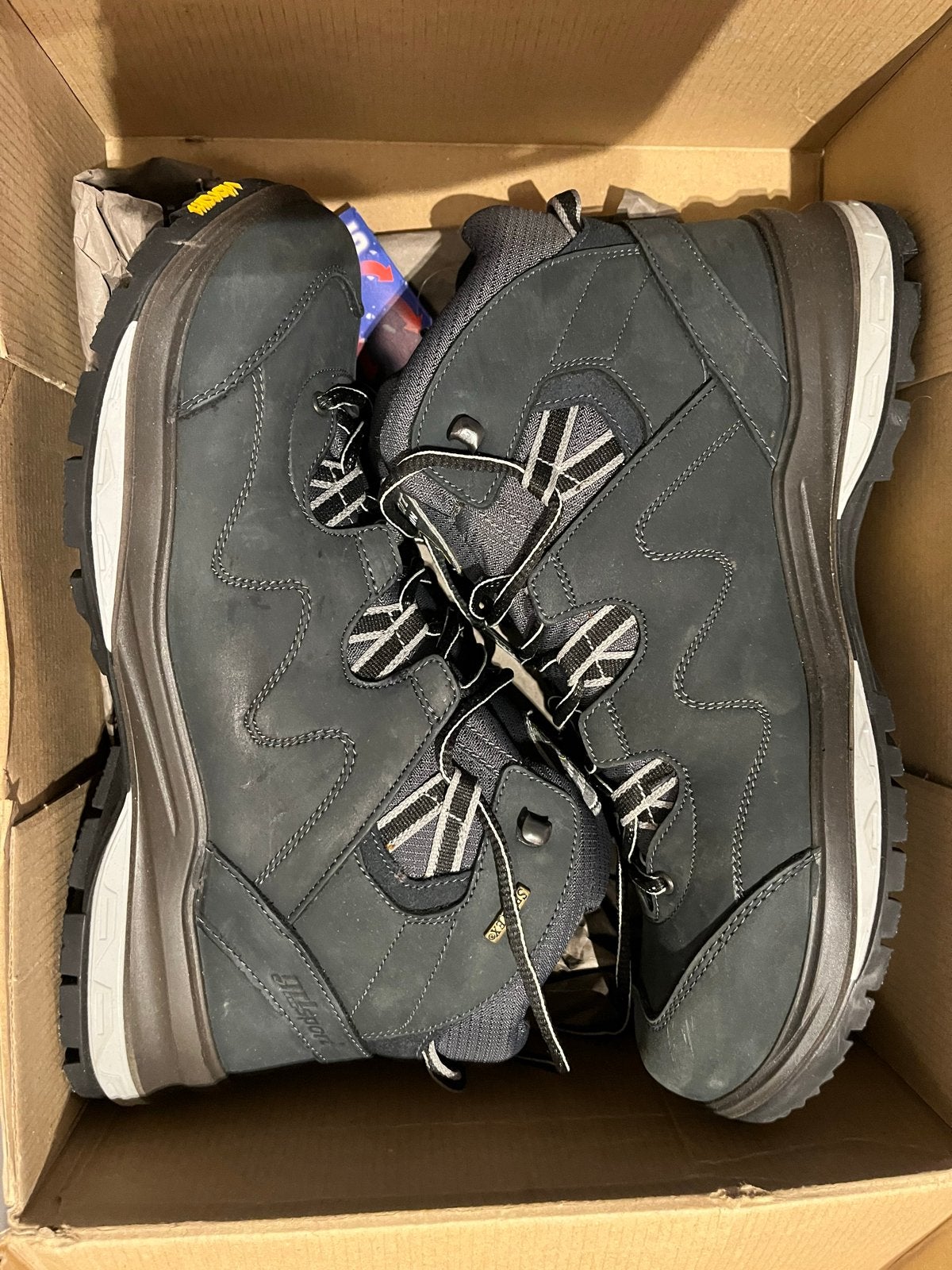 Grisport Trainer Mid Blauw wandelschoenen 42, Verzenden, Nieuw, Schoenen