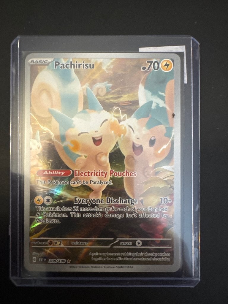 Pokemonkaart Pachirisu, Ophalen of Verzenden, Zo goed als nieuw, Losse kaart