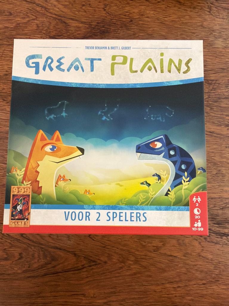 Great Plains Bordspel - Strategisch spel voor 2 spelers, Een of twee spelers, Ophalen of Verzenden, Zo goed als nieuw