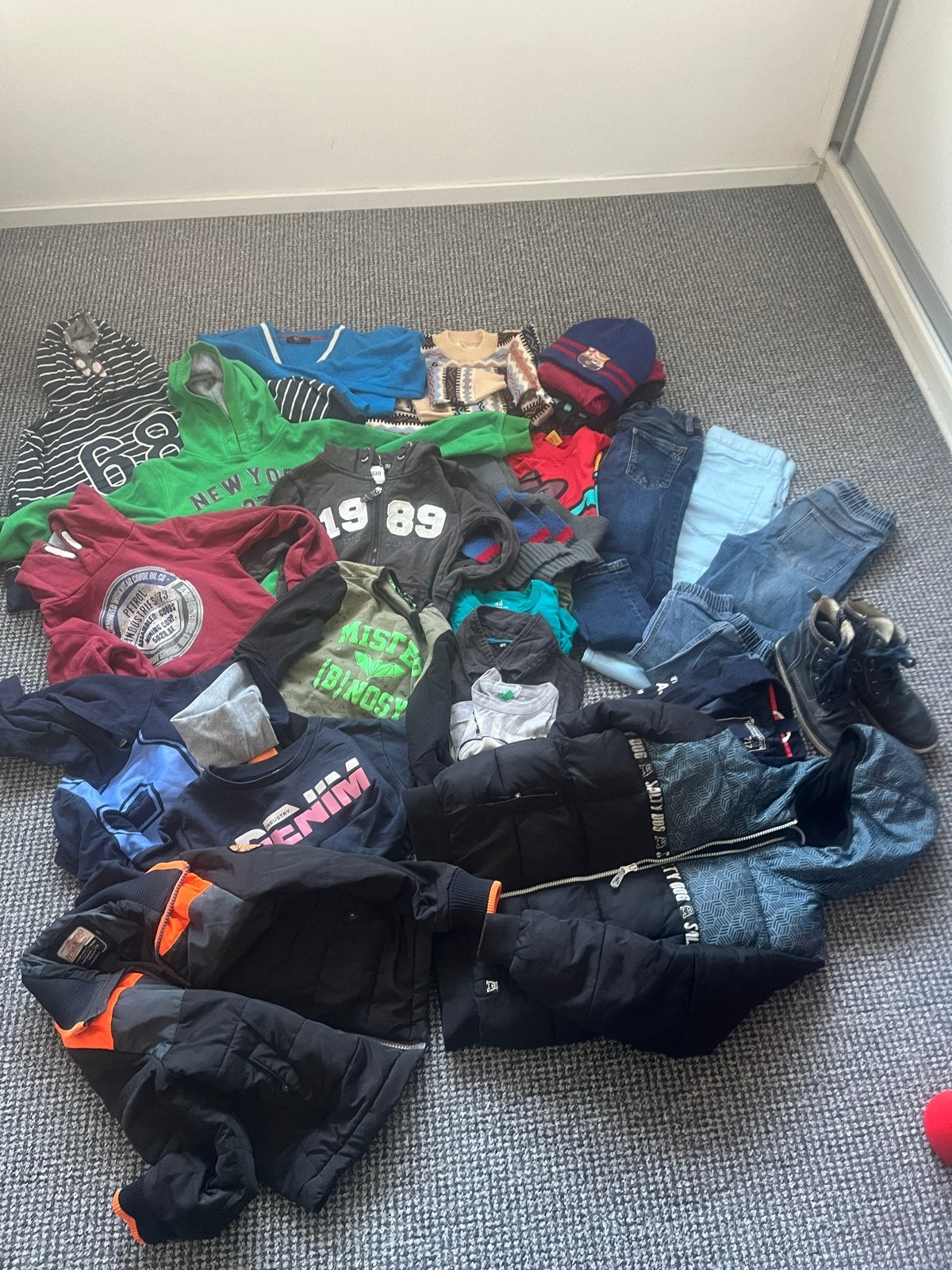 Winterkleding pakket jongens maat 128/134/140, Ophalen of Verzenden, Gebruikt, Maat 134