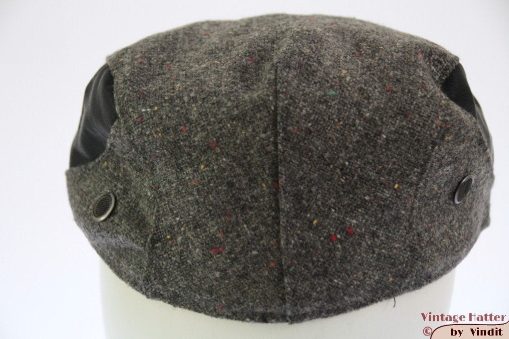 Platte pet Hawkins katoen-leer look grijs 59 en 60 Nieuw, Nieuw, Ophalen of Verzenden, Pet, 58 of 59 cm (L, 7¼ of ⅜ inch)
