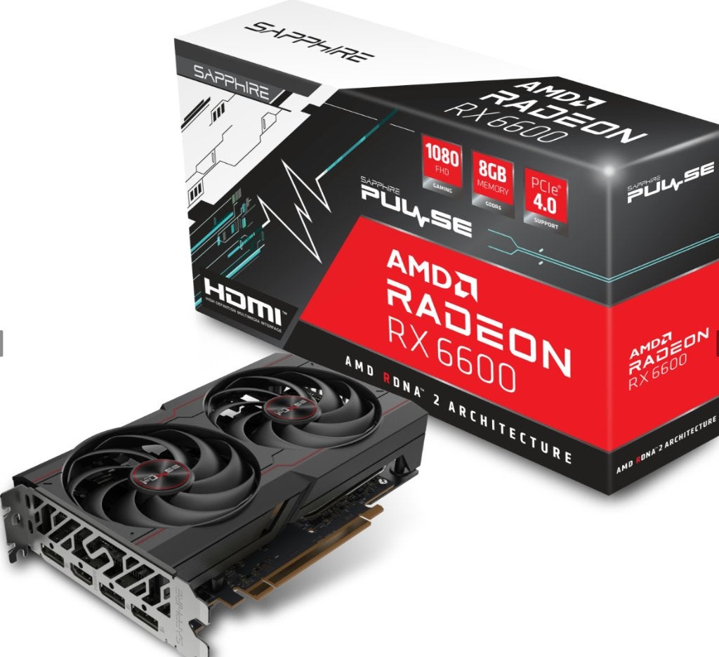 rx6600 8gb sapphire pulse, AMD, GDDR6, PCI-Express 4, Ophalen of Verzenden