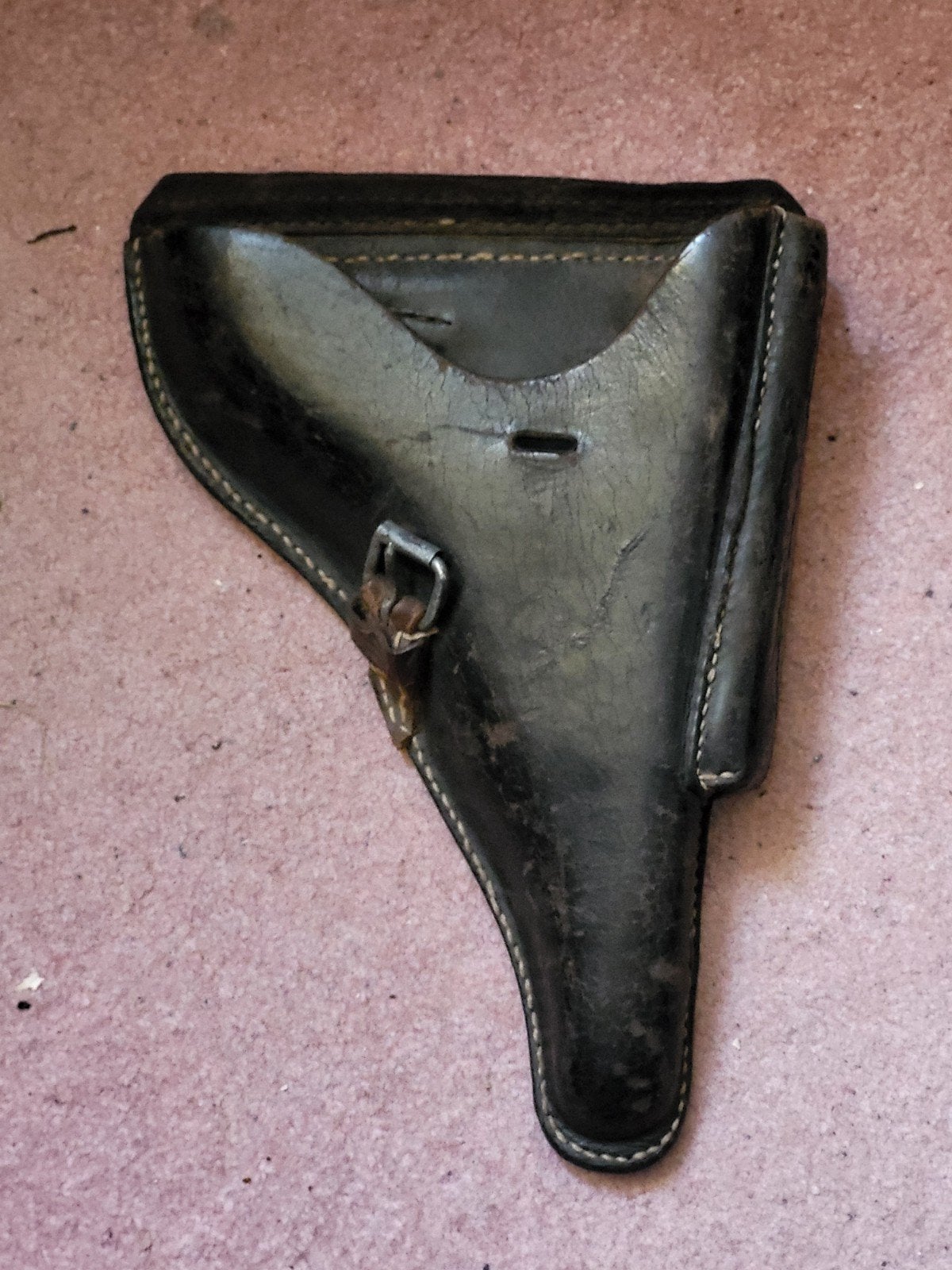 P.08 Luger Holster 1939 - Canadees Verzet Amersfoort, Ophalen of Verzenden, Landmacht, Duitsland, Overige typen