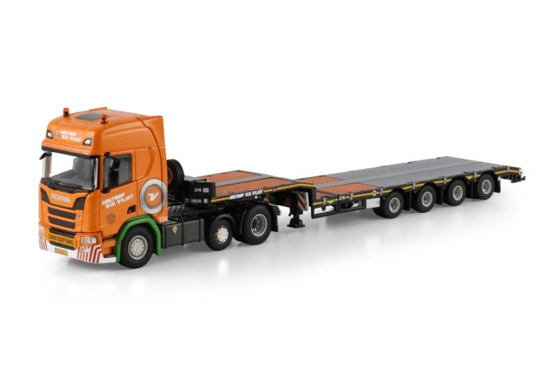 Holtrop vd Vlist; SCANIA R HIGHLINE CR20H 6X2 MIDLIFT AXLE, Hobby en Vrije tijd, Modelauto's | 1:50, Nieuw, Ophalen of Verzenden
