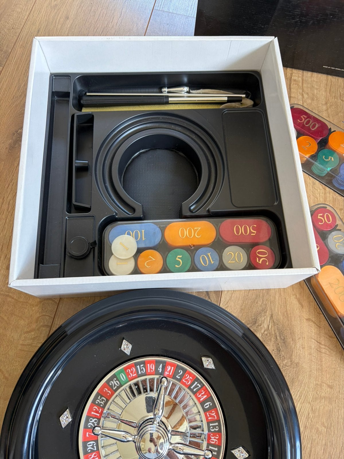 Compleet roulette spel, Ophalen of Verzenden, Zo goed als nieuw