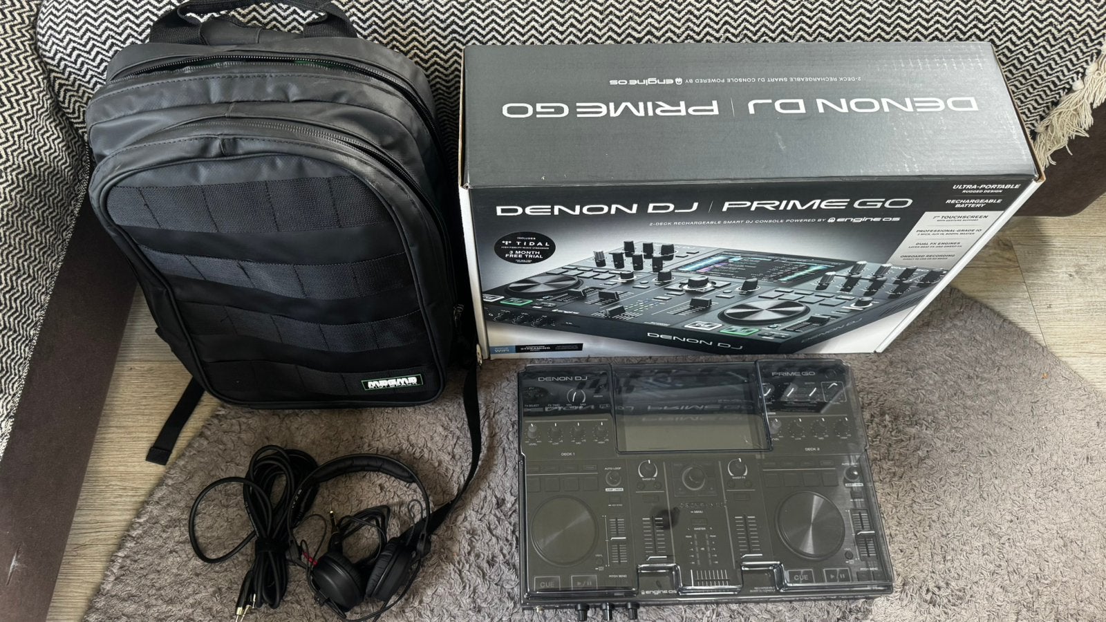 Denon DJ Prime GO-DJ-set met accu, Ophalen, Nieuw, Dj-set, Denon