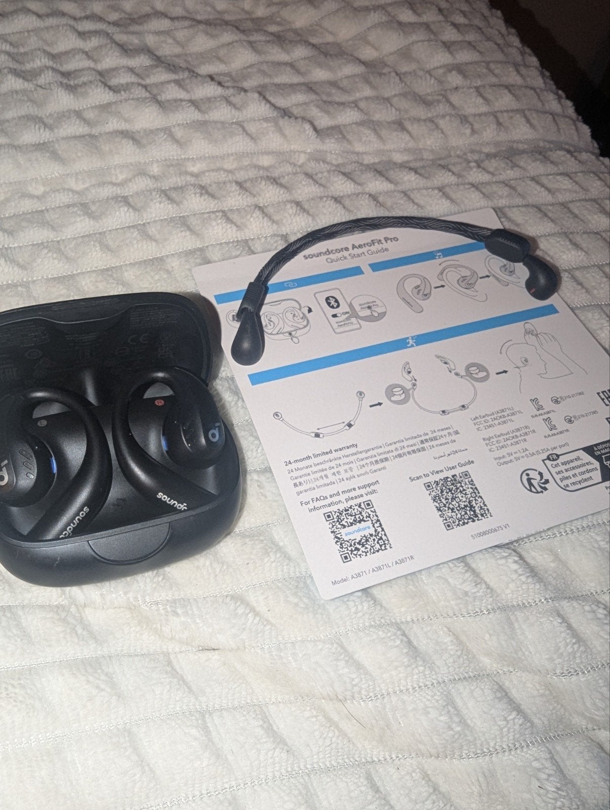 Soundcore aerofit pro, Ophalen of Verzenden, Gebruikt, Overige accessoires, Soundcore