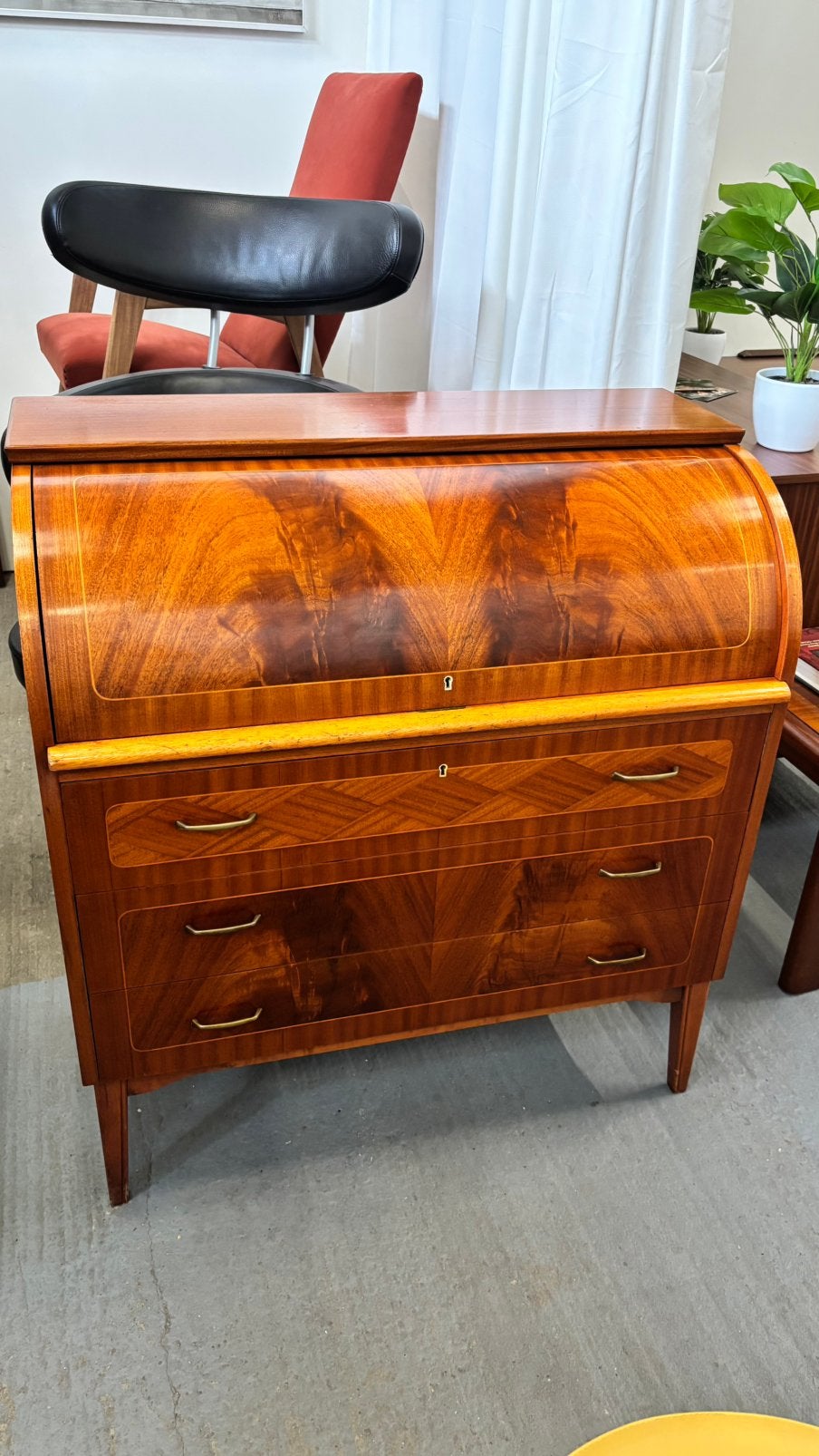 Vintage Egon Ostergaard Secretaire bureau kast, Ophalen