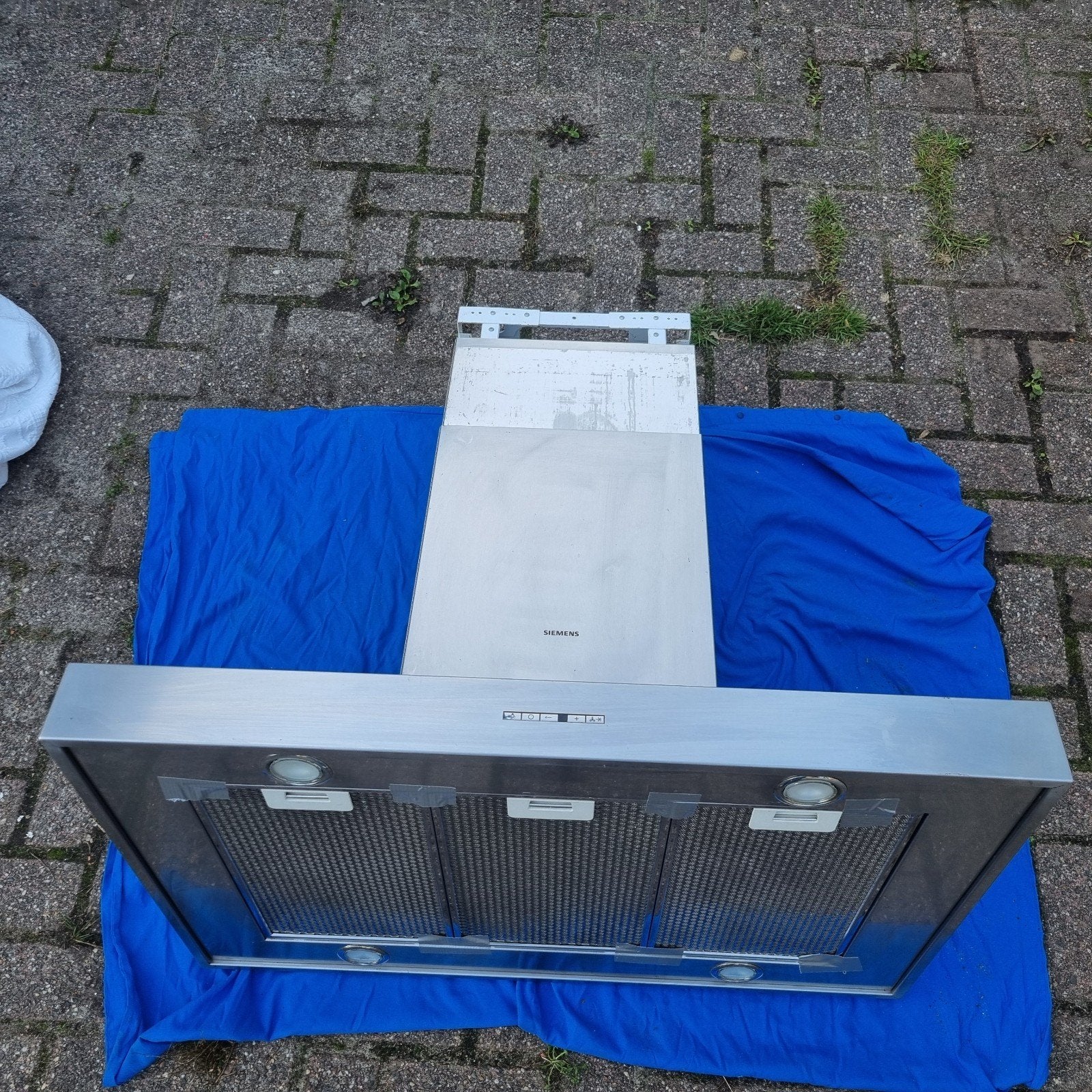 Siemens afzuigkap 90x60cm - Goede staat, Witgoed en Apparatuur, Ophalen, Gebruikt