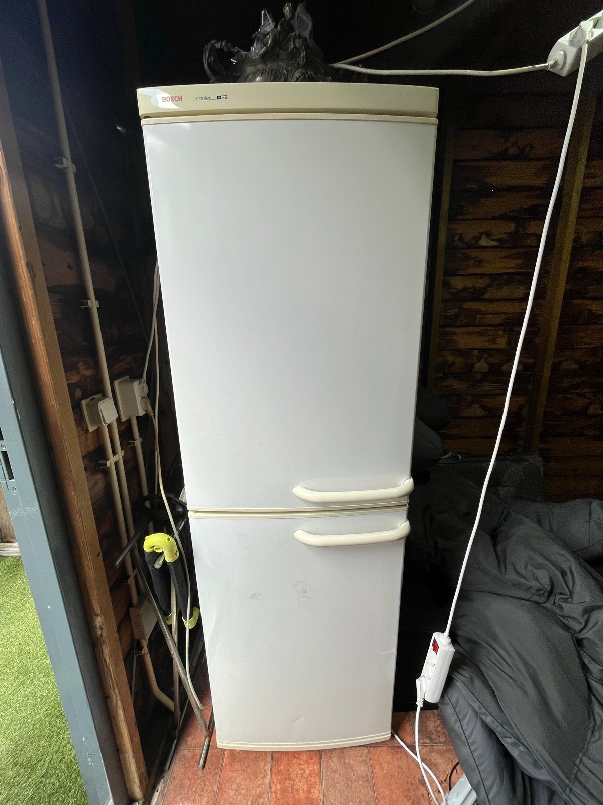 Bosch Koelkast met Vriezer - Goede Staat, Ophalen, 150 tot 200 liter, Gebruikt, 60 cm of meer
