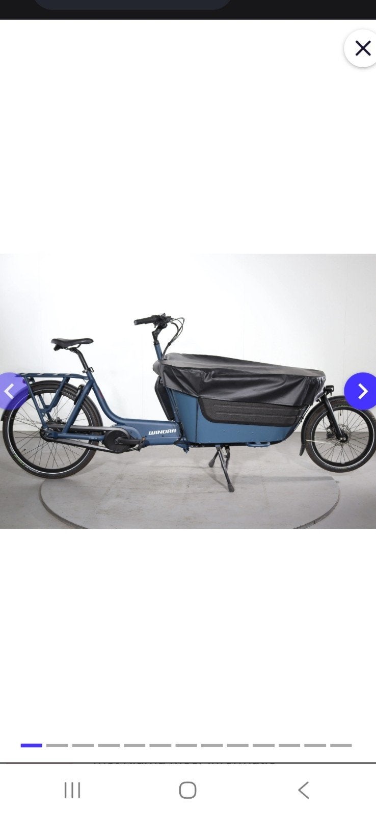 Coming Soon :: Nieuwe Winora Fub Cargoline | 500W |ENVIOLO🥇, Overige merken, Minder dan 10 versnellingen, Nieuw, 56 cm of meer