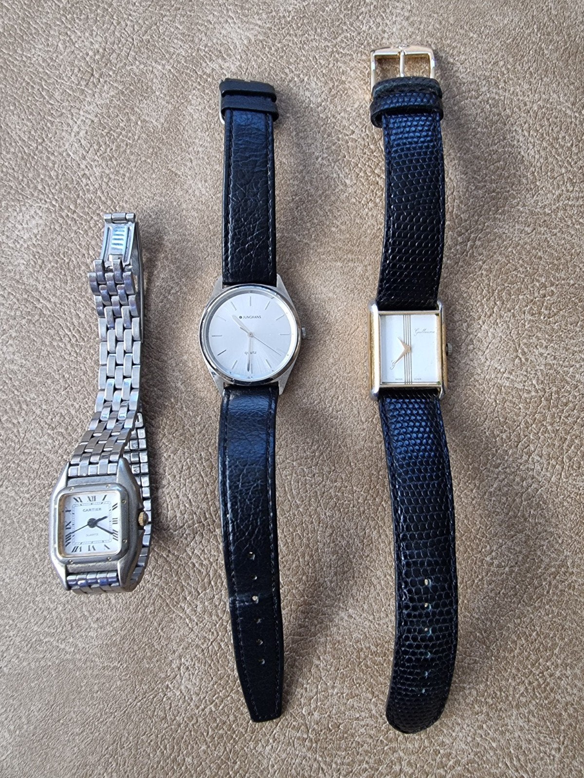 Lot vintage horloges, Sieraden, Tassen en Uiterlijk, Overige merken, Overige materialen, Met bandje, Polshorloge