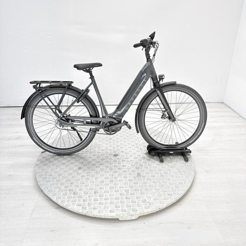 Gazelle Ultimate C5 HMB | DEMO | Dames Anthracite Grey Glans, Gebruikt, -, - 0
-, NL, 51 tot 55 cm