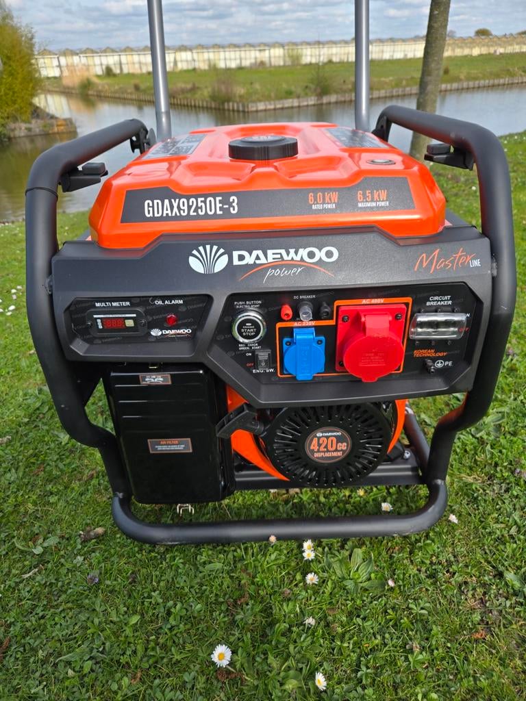 Daewoo GDAX9250E-3 Benzine Aggregaat 6.0 kW - NIEUW, Ophalen of Verzenden, Nieuw