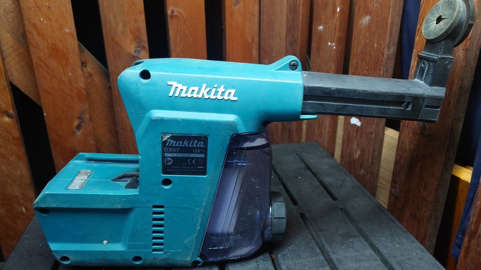 Makita DX07 Stofafzuiging - HEPA filter - Nette staat, Ophalen of Verzenden, Gebruikt