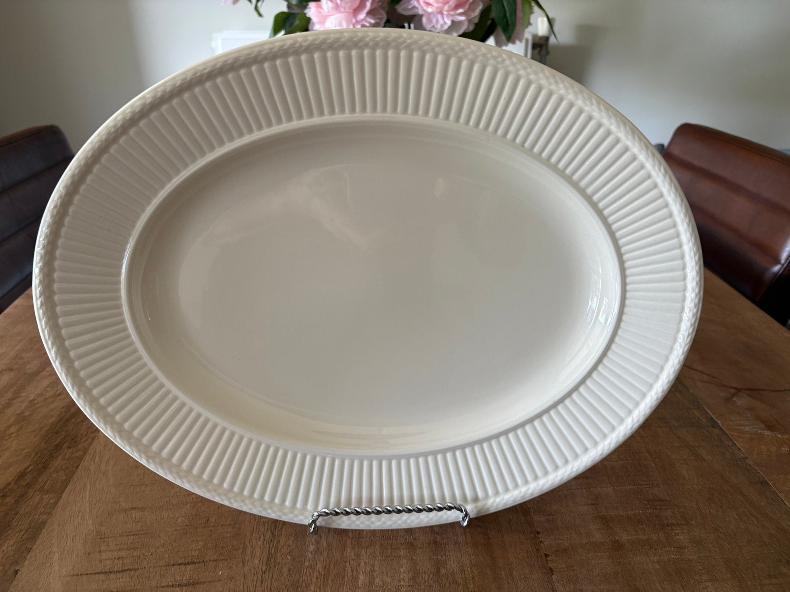 Wedgwood Edme grote serveerschaal, Ophalen