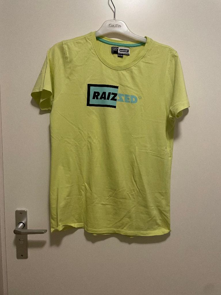 T-shirt lime maat 176 Raizzed, Kinderen en Baby's, Kinderkleding | Maat 176, Ophalen of Verzenden, Zo goed als nieuw, Shirt of Longsleeve