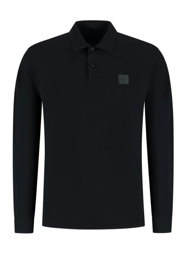 Stone Island Ghost Polo Lange Mouw Donkerblauw, Ophalen of Verzenden, Nieuw, Maat 48/50 (M), Blauw