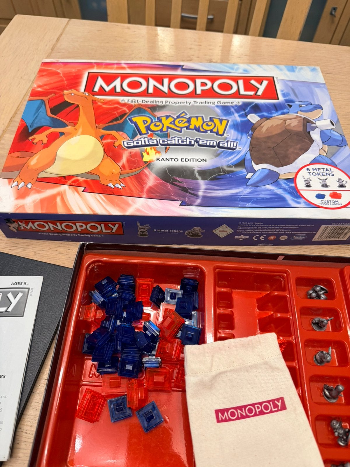 Monopoly Pokemon kanto editie zgan, Hobby en Vrije tijd, Gezelschapsspellen | Bordspellen, Verzenden, Zo goed als nieuw