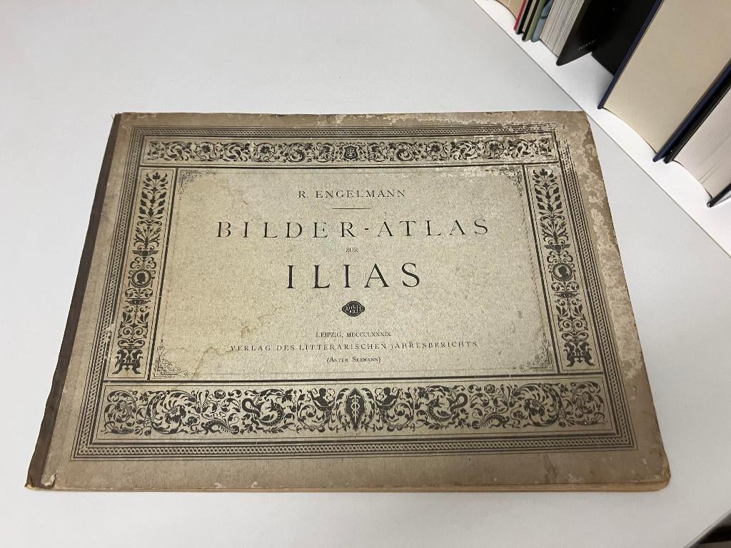 Bilder Atlas zur Ilias 1889, Ophalen of Verzenden, Gelezen, Europa