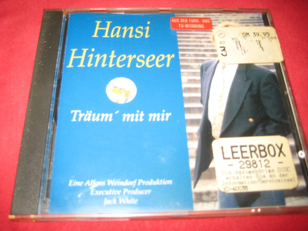 Hansi Hinterseer: Träum` mit mir (2021-2-25), Ophalen of Verzenden, Zo goed als nieuw