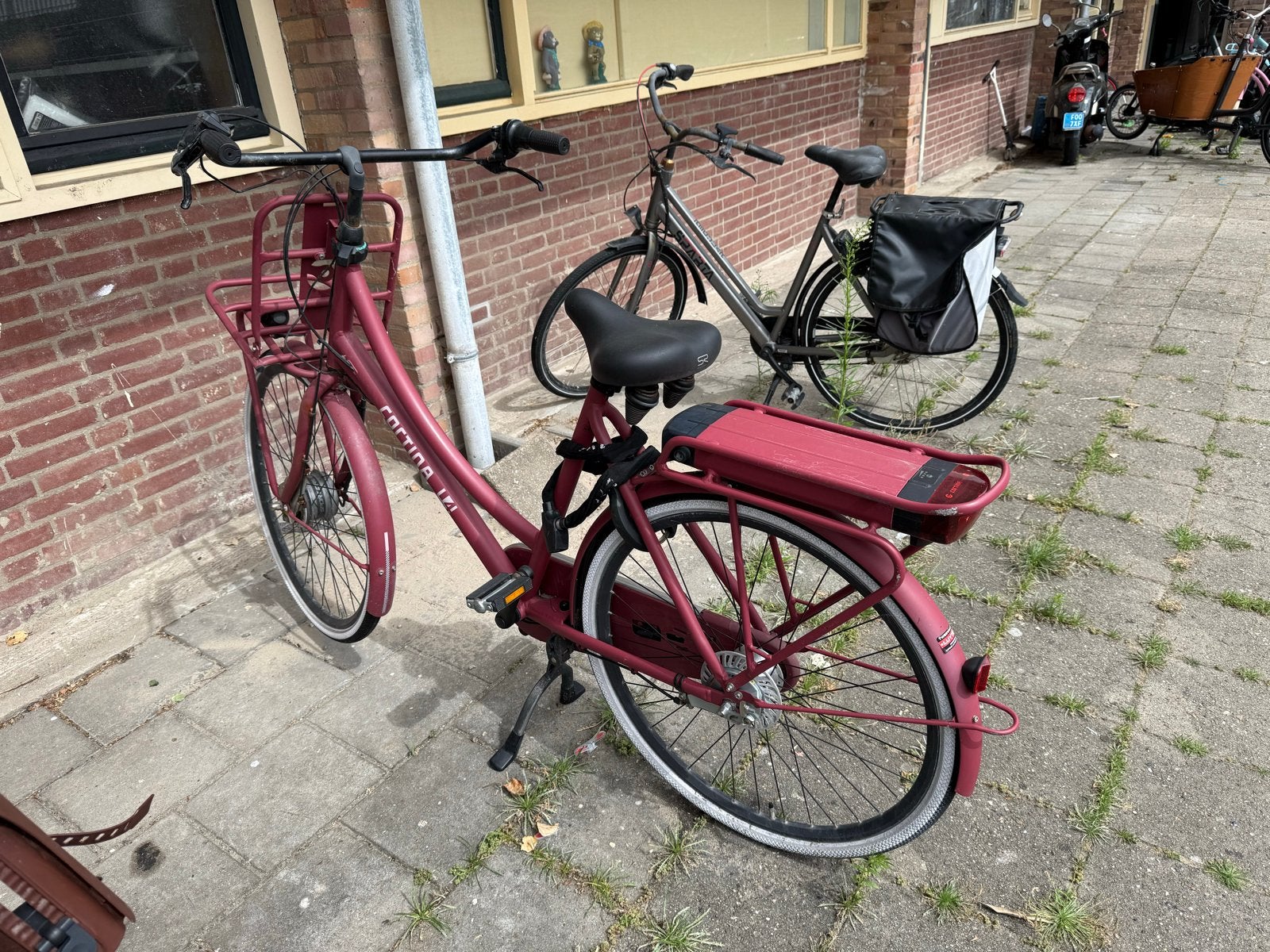 Cortina U4 E-bike - Accu defect, motor werkt nog, Fietsen en Brommers, Elektrische fietsen, Ophalen, Gebruikt, Cortina