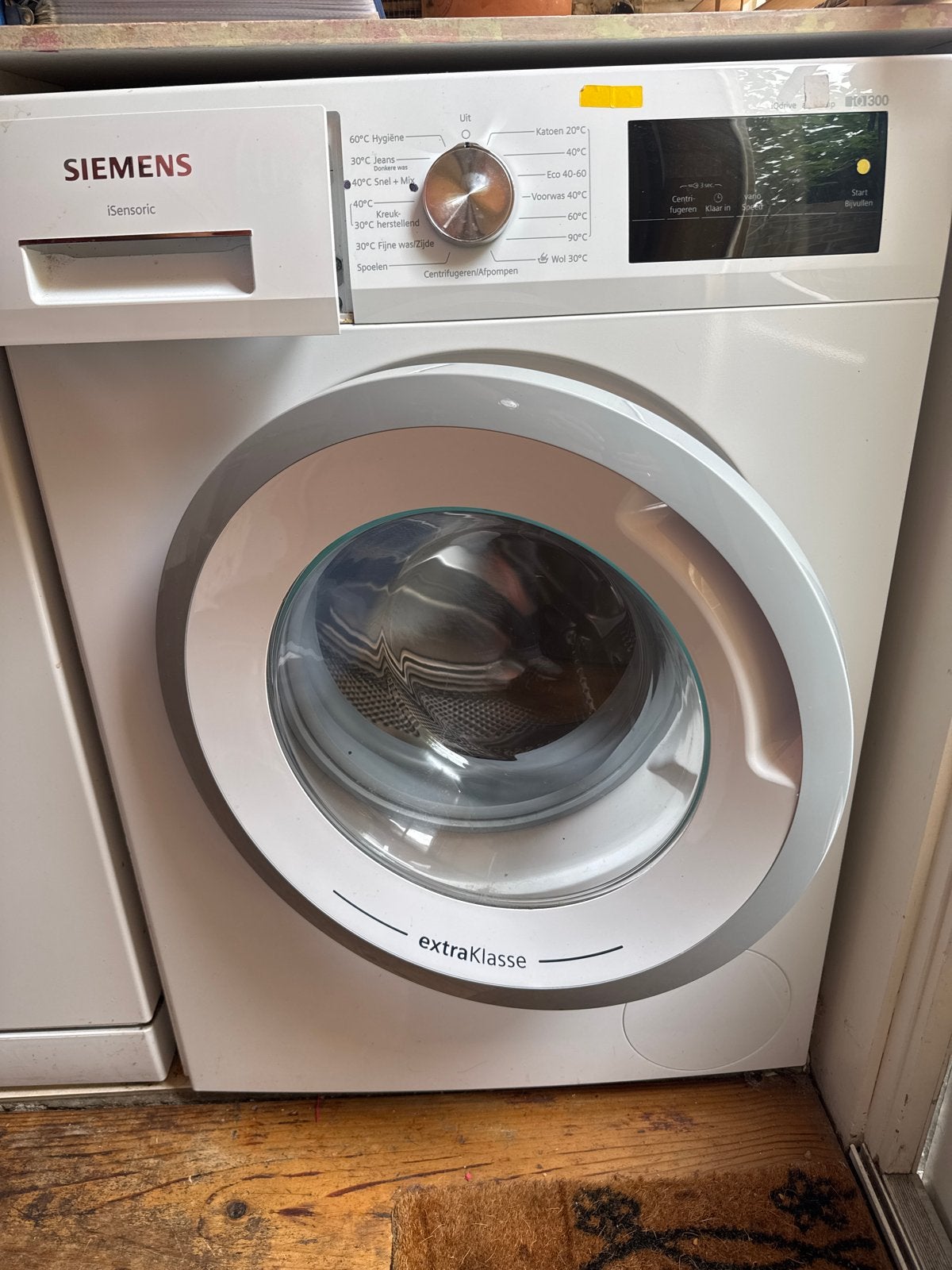 Siemens iQ300 iSensoric Wasmachine - extraKlasse, Ophalen, Gebruikt, Voorlader, Kort programma
